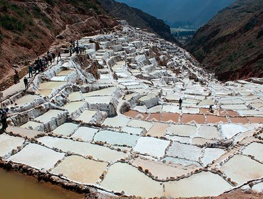 Salinera de Maras en Cusco