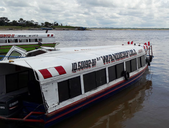 Salida al tour por Amazonas